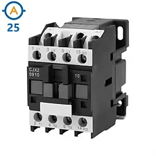 Techspan TC1D2510G7 Contactor 3 Pole 25 Amp 1 N/O 120 Vac Coil