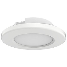 SATCO 62-1580 4-inch 3000K LED Surface Mount Fixture, White