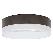 FX10RCM29SW/9CCT3/DB NaturaLED 10" round canopy light delivers 3335 lumens