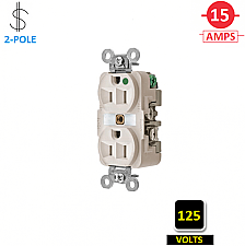 hbl8200hla hubbell, buy hubbell hbl8200hla hospital grade electrical wiring device, hubbell hospi...