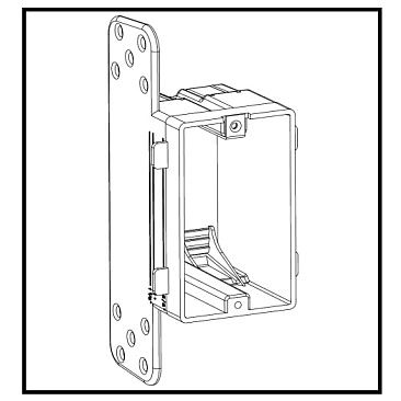 1 Gang Non-Vapor Electrical Box For Canada