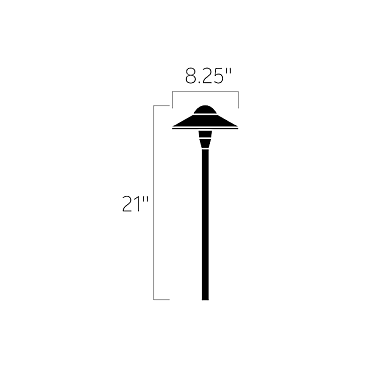 Kichler 15310BKT textured black path light providing reliable illumination for outdoor spaces in ...