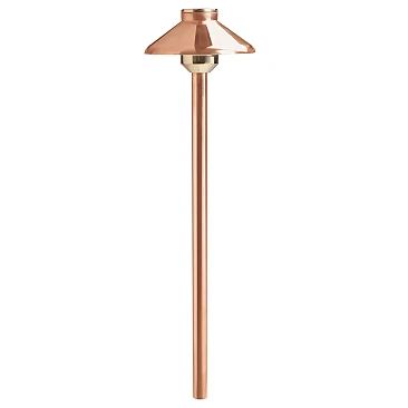 Durable Kichler 15820CO27 landscape path light with a copper finish offering stylish and reliable...