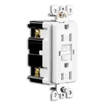 Votatech YGB-094-WH 15 AMP GFI Duplex TR Receptacle