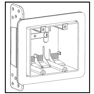 Electrical 2 Gang Airtight Box