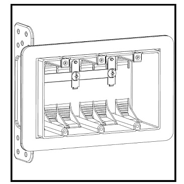 Electrical 3 Gang Airtight Box