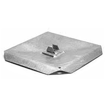 400SAP Hydel 20" X 20" SQUARE ANCHOR PLATE LARGE SIZE FOR 3/4" ROD