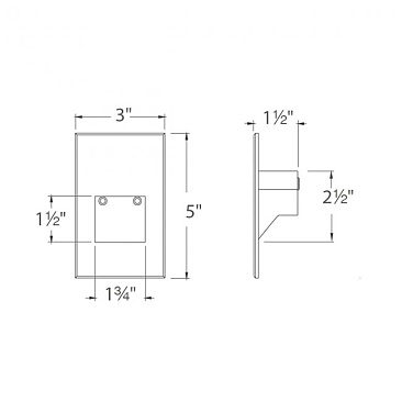 4021-27bk wac, buy wac 4021-27bk wac lighting step lights, wac lighting step lights near vancouve...