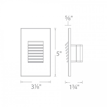 4061-27bk wac, buy wac 4061-27bk wac lighting step lights, wac lighting step lights near me