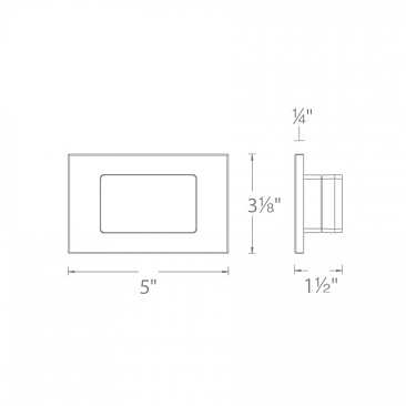 4071-27bk wac, buy wac 4071-27bk wac lighting step lights, wac lighting step lights near me