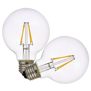 LED4.5G25DIM927CL13YTLRP2 Sylvania 4.5W G25 LED FILAMENT LAMP 27K (40764)