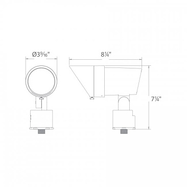 5211-27bk wac, buy wac 5211-27bk wac landscape lighting spot lights, wac landscape lighting spot ...