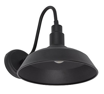 PANFCTRYSCONCE/120/7/BL/VOD/CC Sylvania EASTON LED SCONCE BLACK W/LAMP (60123)