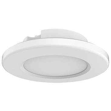 SATCO 62-1580 4-inch 3000K LED Surface Mount Fixture, White