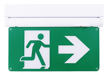 180 MINUTES SELF-POWERED SLIM RUNNING MAN EXIT SIGN