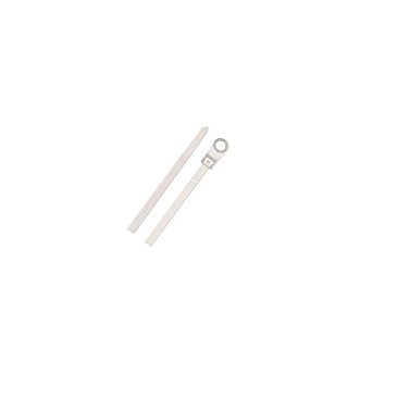 CTCD7100WH Cable Concepts 7" CABLE TIE WITH MOUNTING HOLE 100 PER BAG WHITE