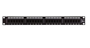 FHCD0325 Cable Concepts 24-PORT CAT 6 PATCH PANEL WITH MOUNTING BRACKET