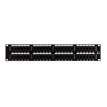 FHCD0348 Cable Concepts 48-PORT CAT5E PATCH PANEL WITH MOUNTING BRACKET
