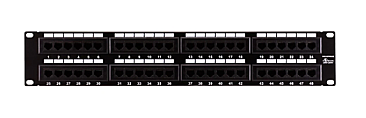 FHCD0349 Cable Concepts 48-PORT CAT6 PATCH PANEL WITH MOUNTING BRACKET