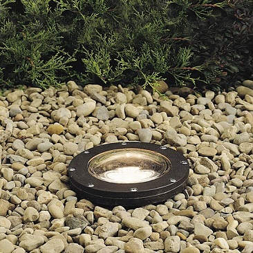 Kichler 15194AZ architectural bronze PAR36 uplight offering stylish 12V outdoor lighting