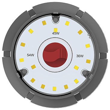 SATCO S23142 54W/45W/36W 100-277V 3CCT Hi-Pro Series LED HID Replacement