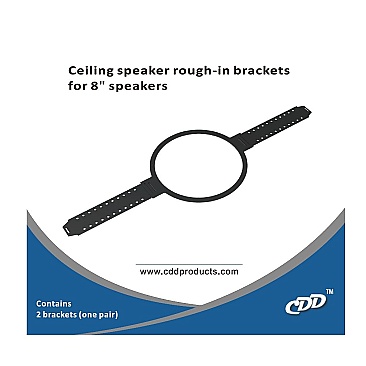 SPCD0009 Cable Concepts CEILING SPEAKER ROUGH IN BRACKETS FOR  8" SPEAKERS (EACH)