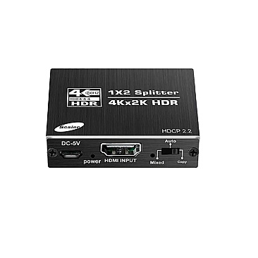 SPCD0012 Cable Concepts HDMI SPLITTER 1 IN 2 OUT 4K COMPATIBLE 4KX2K@60HZ HDCP 2.2 V2.0