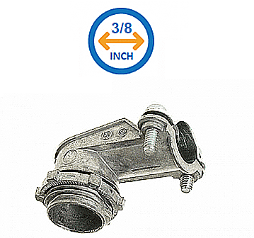 SQ90038 Hubbell 3/8"  X 90° CONNECTOR
