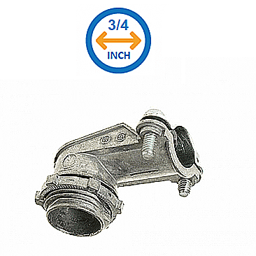 SQ90075 Hubbell 3/4"  X 90° CONNECTOR