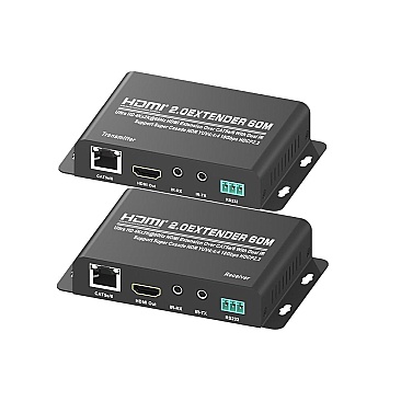 SWCD0020 Cable Concepts HDMI EXTENDER OVER 1 CAT5E/6 DUAL BAND IR 60 METER 4KX2K@60HZ HDCP2.2
