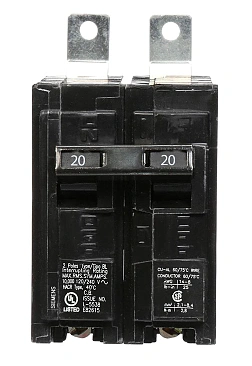 Siemens B220 20 Amp 240 Volt 2-Pole Circuit Breaker