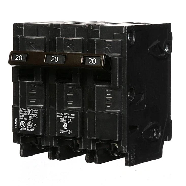 Q320 Siemens 3 Pole 20 Amp Circuit Breaker