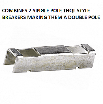 THT104 GE HANDLE TIE BAR FOR 1P GE THQL BREAKERS