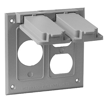 WPVP2SD Global 2G SWITCH/DUPLEX RECEPTACLE COVER
