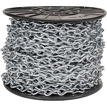 LC3-300R White Label #3 LION CHAIN STEEL ZINC PLATED 90LBS RATED