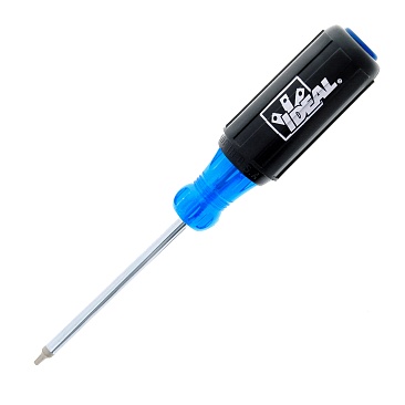 IDEAL 35-691 Robertson Recess Tip Screwdriver (#1 x 4") provides precision fastening with a durab...