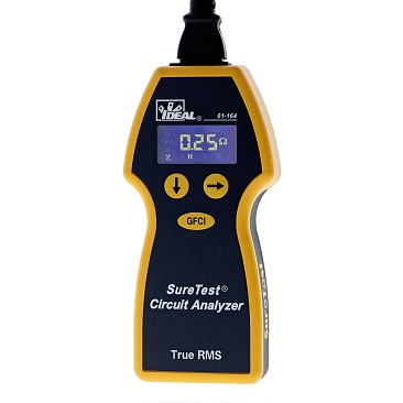 IDEAL 61-164 SureTest® Circuit Analyzer performs in-depth testing of electrical circuits, detecti...