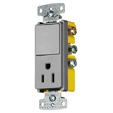 rcd108gy hubbell, buy hubbell rcd108gy decora electrical wiring devices, hubbell decora electrica...