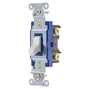 1203W Hubbell 3-WAY 15A 120-277V INDUSTRIAL GRADE SWITCH