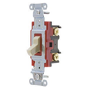1224I Hubbell 4-WAY 20A 120-277V INDUSTRIAL GRADE SWITCH, IVORY