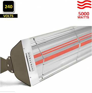WD-5024-SS-BR, INFRATECH, BRONZE, WD-, DUAL, ELEMENT, HEATER, 5000, WATTS, 240V