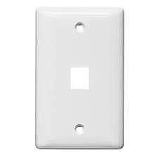 NSP11W Hubbell 1 PORT HUBBELL CANADA WALL PLATE