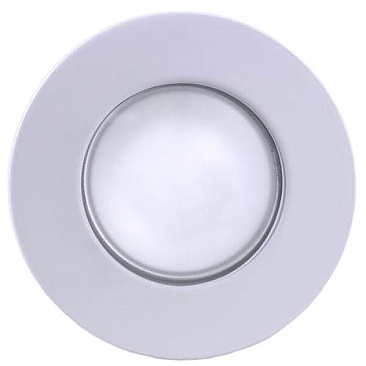 TL358W Axite 3-1/2" WHITE SHOWER TRIM FROSTED LENS