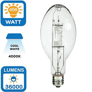 400W METAL HALIDE LAMP CLEAR