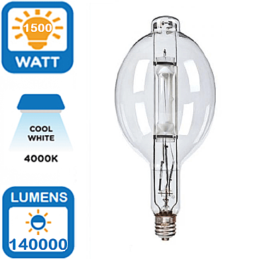 1500W METAL HALIDE LAMP CLEAR
