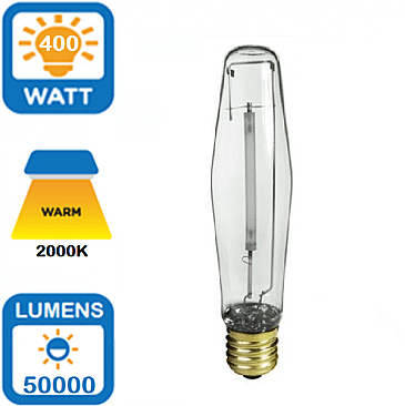 LU400/ET18/ECO Plusrite 400W HPS LAMP (2048)
