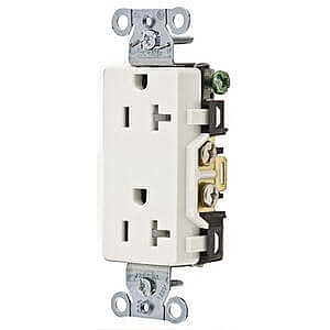 dr20whi hubbell, buy hubbell dr20whi decora electrical wiring devices, hubbell decora electrical ...