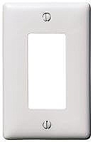 P26W Hubbell 1 GANG WALL PLATE WHITE