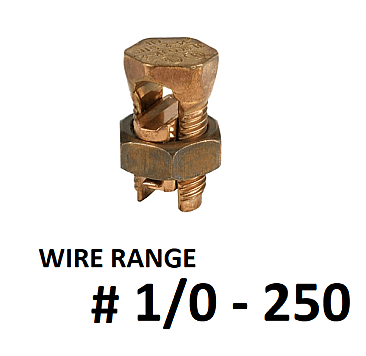 s4/0250 techspan, buy techspan s4/0250 electrical split bolts, techspan electrical split bolts
