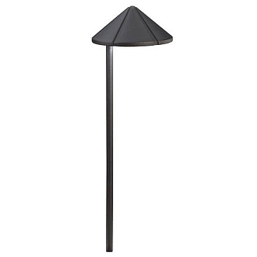 Durable Kichler 12V side-mount path light featuring 2700K LED for Canadian pathways and gardens